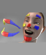 Создание лицевых контролеров с реакцией на деформации в Maya