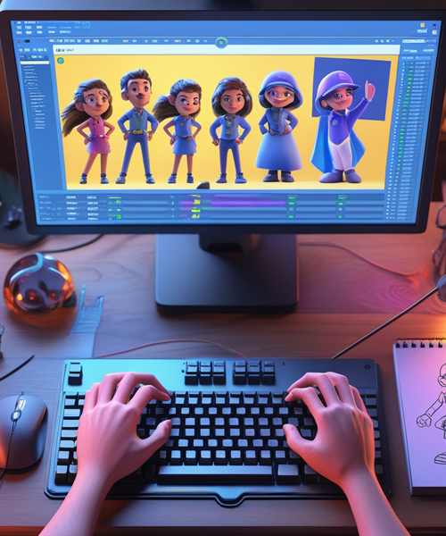 Midjourney & Premiere: AI-анімація вірусних персонажів