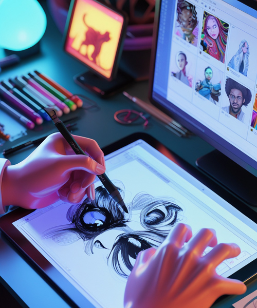 AI в ілюстрації: Створення візуальних референсів без втрати стилю