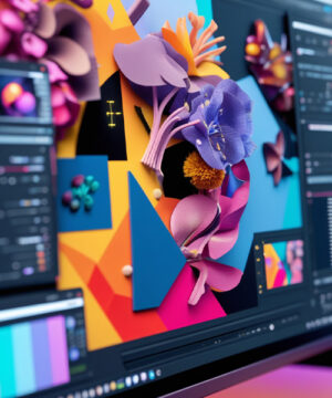 Photoshop та After Effects Masterclass: Анімовані колажі з AI